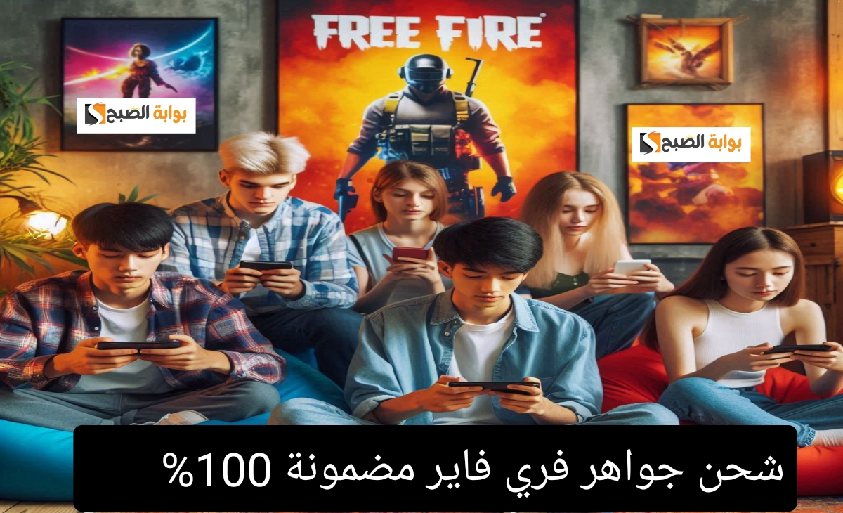 أسرع طرق شحن جواهر فري فاير مضمونة 100% أحصل على 530 +53 هدايا الشحن المميز