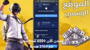 شحن شدات ببجي