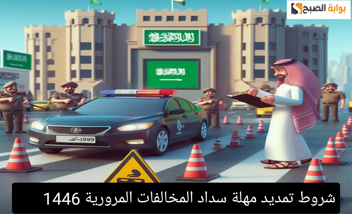 شروط تمديد مهلة سداد المخالفات المرورية والخطوات المطلوبة لتأخير سداد الرسوم 1446