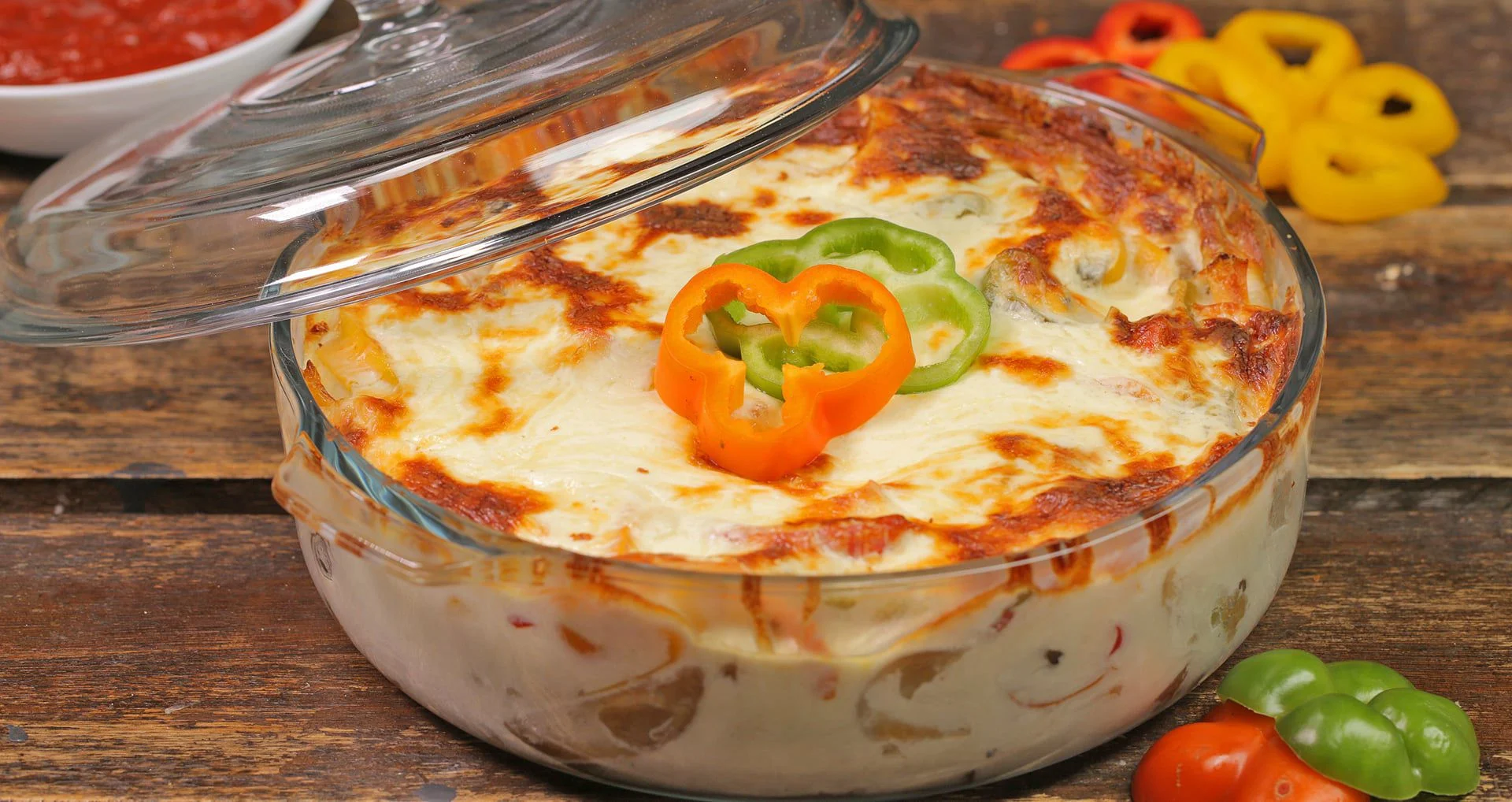 جالك ضيوف على غفلة .. اعملي جمبري الوايت صوص طبق متميز سهل بمكونات بسيطة وما بياخدش وقت