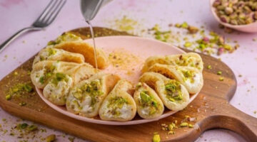 طريقة تحضير القطايف بالجبن