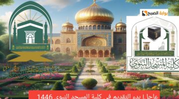 عاجل بدء التقديم في كلية المسجد النبوي 1446 الفصل الدراسي الثاني ب 10 شروط