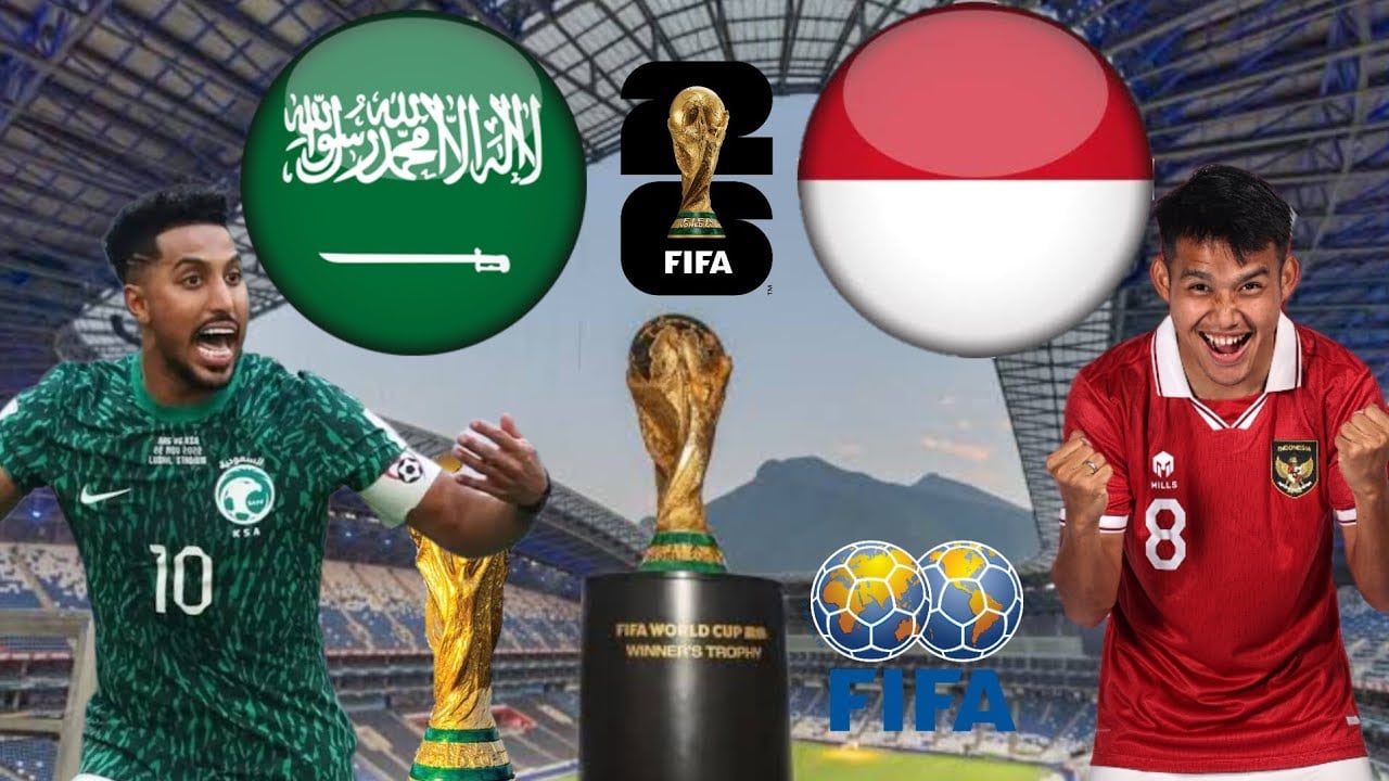 "لقاء جبار يقوده الأخضر".. موعد مباراة السعودية واندونيسيا والقنوات الناقلة في تصفيات كأس العالم 2026 5 “لقاء جبار يقوده الأخضر”.. موعد مباراة السعودية واندونيسيا والقنوات الناقلة في تصفيات كأس العالم 2026