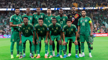 مواجهة المنتخب السعودي والإندونيسي