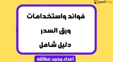 ورق السدر