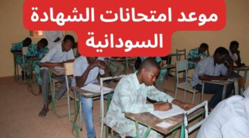 وزارة التربية والتعليم. موعد وجدول امتحانات الشهادة السودانية 2024 2025 ورابط التسجيل