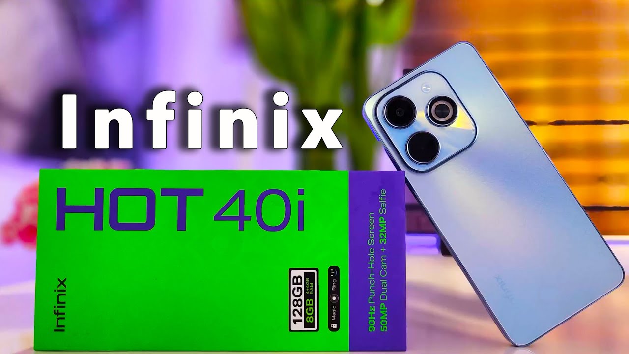 أنفنكس تعود للساحة بهاتف فخم يشبه الآيفون هاتف Infinix Hot 40i المميز بأداء خرافي وأمكانيات خيالية