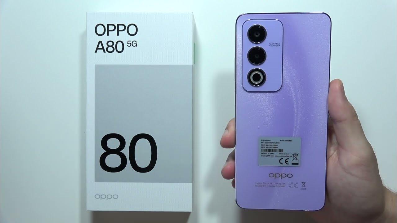 ملك فئته عملاق البطاريات الأكثر مبيعاً هاتف Oppo A80 الرائد في سلسلة A بأقوي المواصفات والتصميم العالي