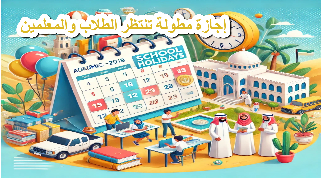 التعليم السعودي .. إجازة مطولة تنتظر الطلاب والمعلمين .. جدول الإجازات والفصول الدراسية حتى نهاية العام