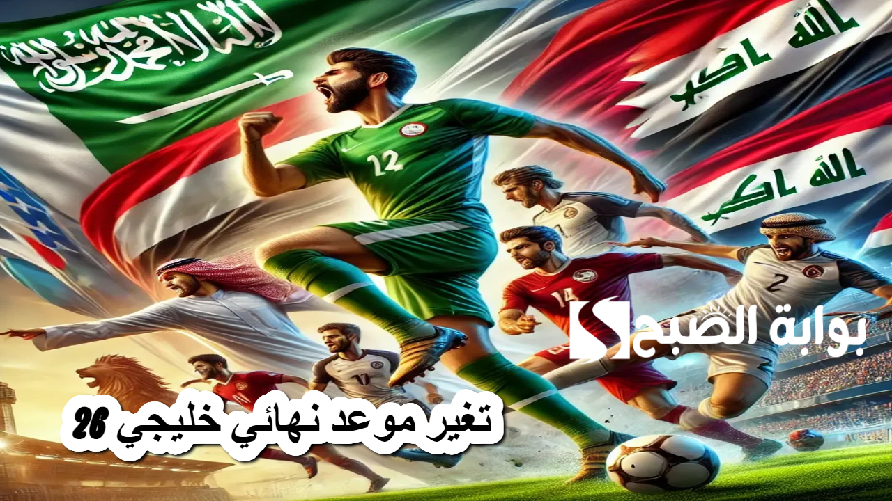 عاجل .. رسميا تغير موعد نهائي خليجي 26 تفاصيل هامة