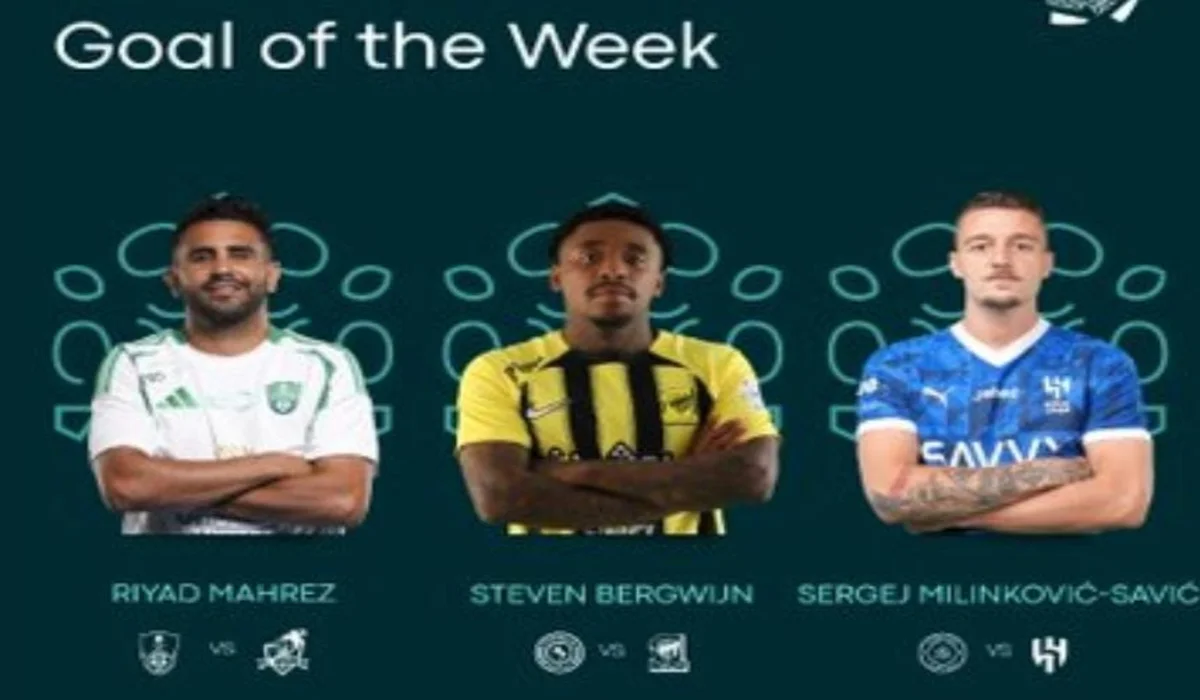 المرشحون لجائزة أفضل هدف في الجولة 12 من دوري روشن للمحترفين 3 لاعبين