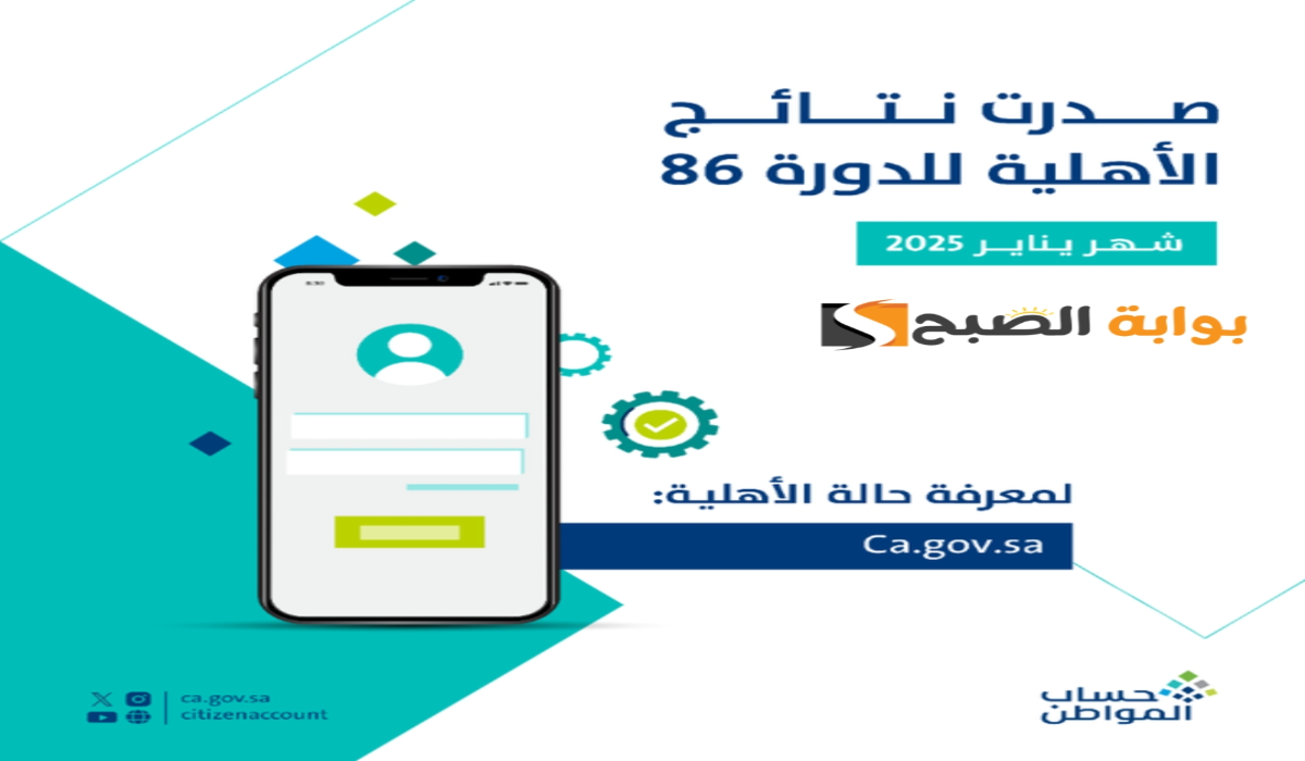 “الدفعة الـ86”.. خطوات الإستعلام عن نتيجة أهلية حساب المواطن وتبكير موعد صرف دفعة شهر يناير 2025