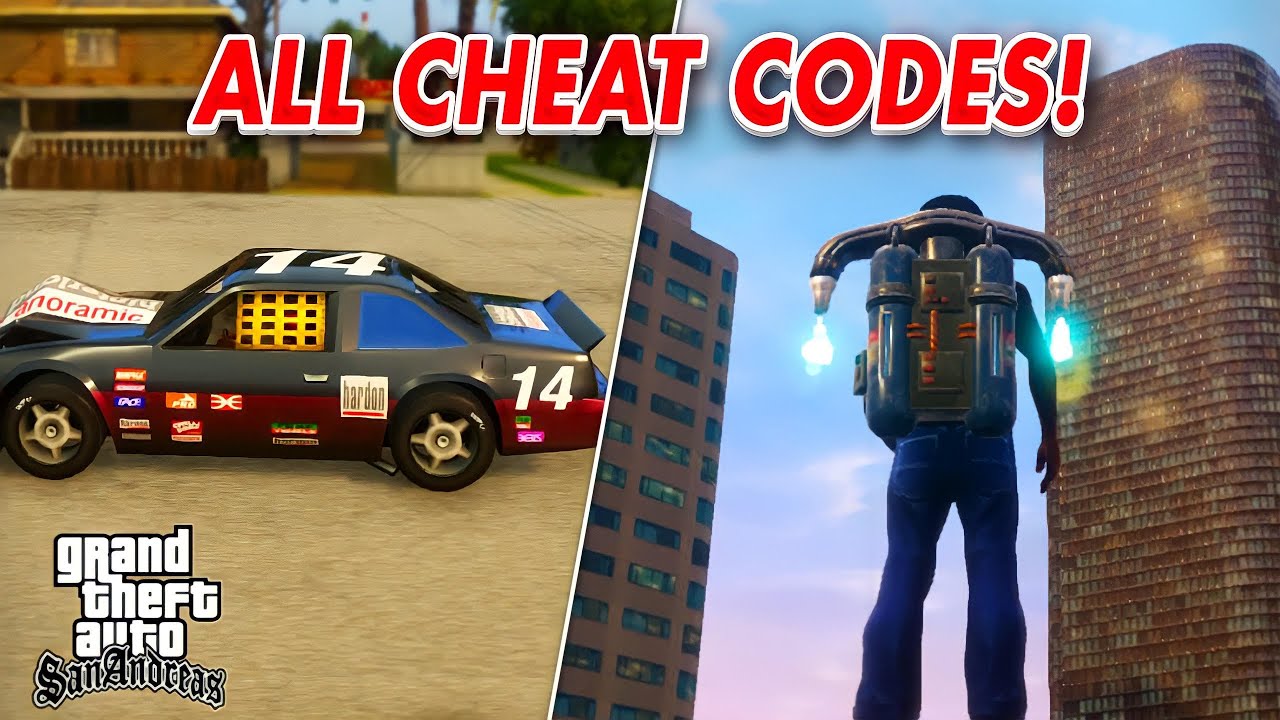 “جت باك والشرطة لا تبحث عنك” أحدث شفرات جاتا سان اندرياس GTA San Andreas الجديدة للاندرويد وجميع الأجهزة