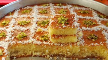 البسبوسة بالبرتقال
