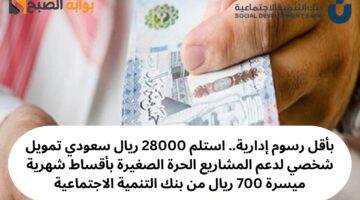 التمويل النقدي من بنك التنمية