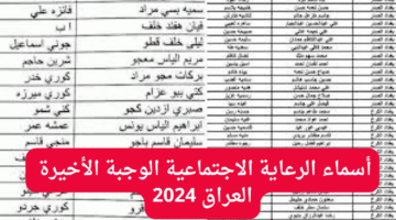 الرعاية الاجتماعية الوجبة الأخيرة