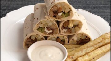 الشاورما النباتية