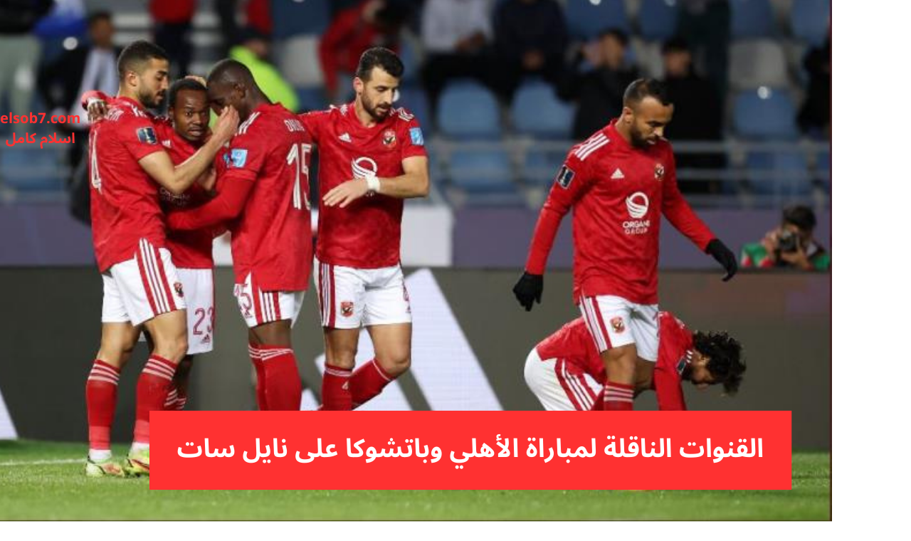 قناة عربية.. القنوات الناقلة لمباراة الأهلي وباتشوكا فى كأس إنتركونتيننتال 2024 على نايل سات 2 قناة عربية.. القنوات الناقلة لمباراة الأهلي وباتشوكا فى كأس إنتركونتيننتال 2024 على نايل سات