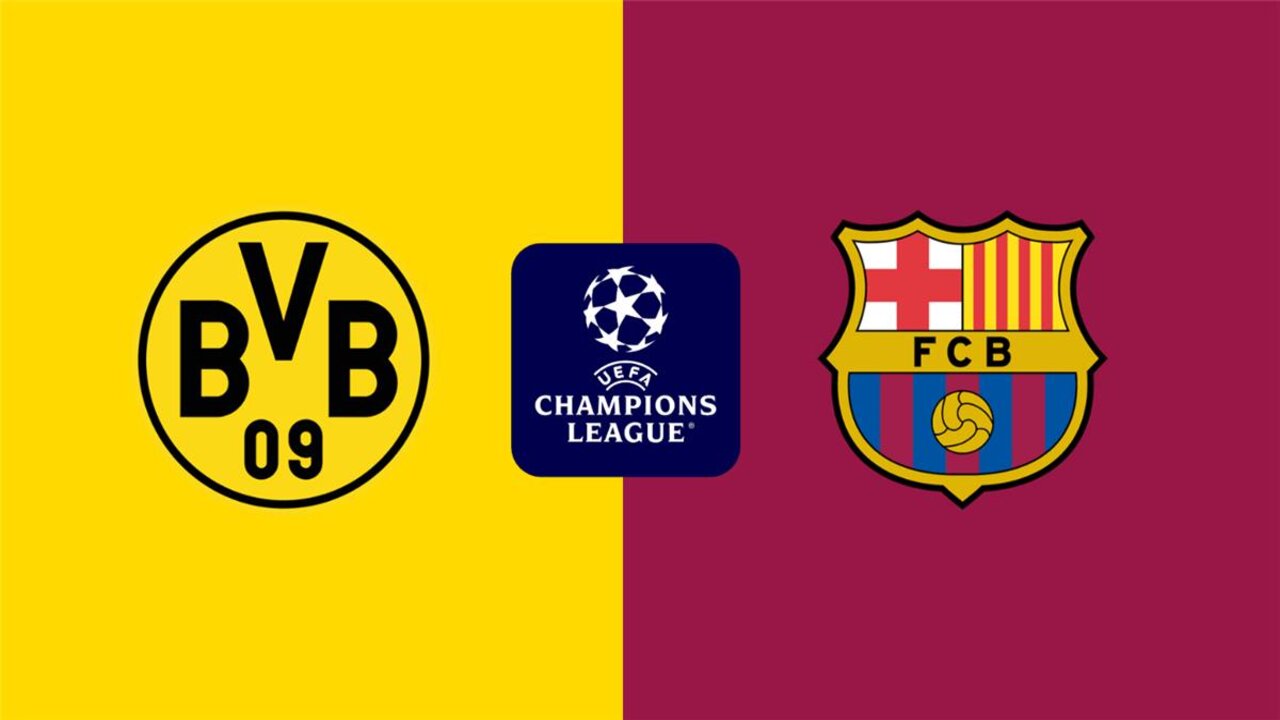 القنوات الناقلة مباراة برشلونة ودورتموند اليوم في دوري أبطال أوروبا مع المعلق 5 القنوات الناقلة مباراة برشلونة ودورتموند اليوم في دوري أبطال أوروبا مع المعلق
