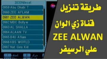 تردد قناة زي ألوان