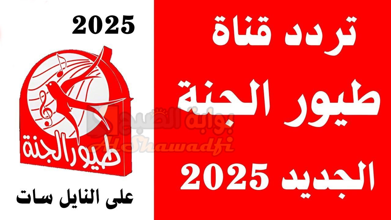 "اضطبها الآن".. تردد قناة طيور الجنة 2025 Toyor Aljanah نايل سات وعرب سات وتابع أحلى أناشيد الأطفال 5 “اضطبها الآن”.. تردد قناة طيور الجنة 2025 Toyor Aljanah نايل سات وعرب سات وتابع أحلى أناشيد الأطفال