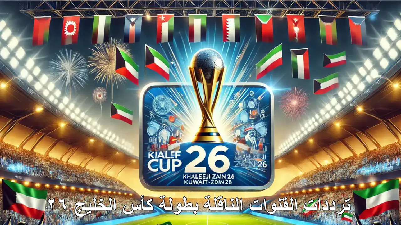 “دليلك الشامل لجميع المباريات” أحدث 7 ترددات القنوات الناقلة بطولة كأس الخليج 26… اتفرج في بيتك