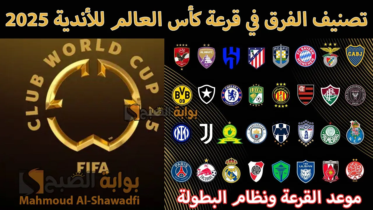 “مركز الأهلي والهلال”.. تصنيف الفرق في قرعة كأس العالم للأندية 2025 رسميًا