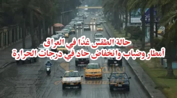 حالة الطقس غدًا في العراق. أمطار وضباب وانخفاض حاد في درجات الحرارة