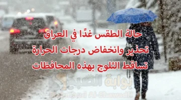 حالة الطقس غدًا في العراق. تحذير وانخفاض درجات الحرارة وتساقط الثلوج بهذه المحافظات