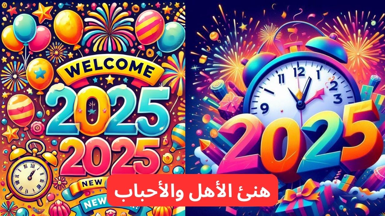 هنئ الأهل والأحباب والأصدقاء.. رسائل وتعبيرات تهنئة بمناسبة رأس السنة الميلادية الجديدة 2025 “كل عام وأنتم بخير ودمتم أحباب”