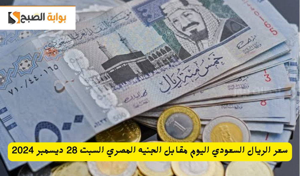 سعر الريال السعودي اليوم مقابل الجنيه المصري السبت 28 ديسمبر 2024 واستقراره في البنوك 5 سعر الريال السعودي اليوم مقابل الجنيه المصري السبت 28 ديسمبر 2024 واستقراره في البنوك