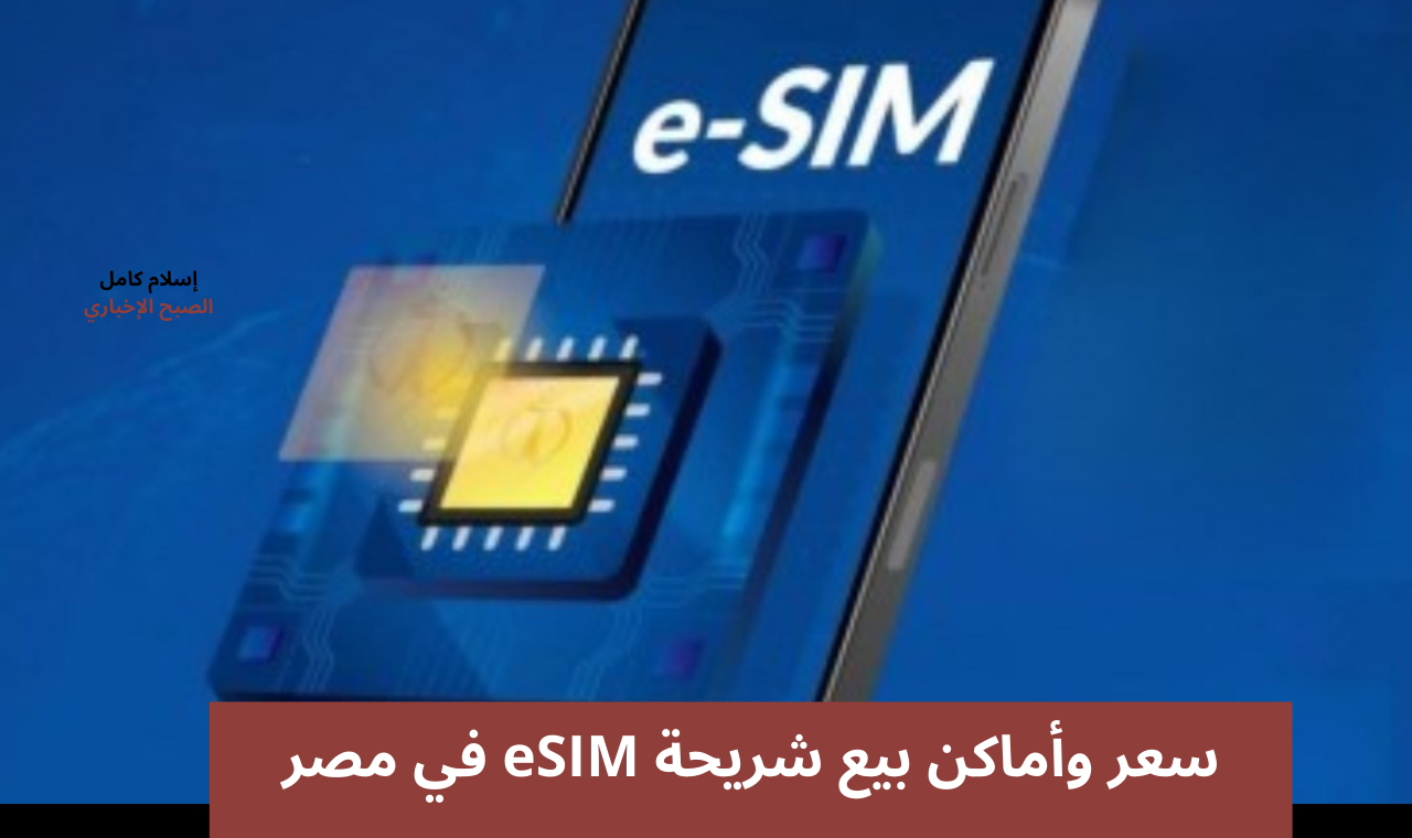 تعرف على سعر شريحة eSIM في مصر؟ وأماكن بيع الشريحة الإلكترونية في القاهرة والإسكندرية 2 تعرف على سعر شريحة eSIM في مصر؟ وأماكن بيع الشريحة الإلكترونية في القاهرة والإسكندرية