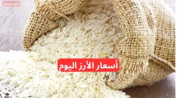 سعر طن الأرز الشعير اليوم الأحد