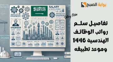 سلم رواتب الوظائف الهندسية 1446