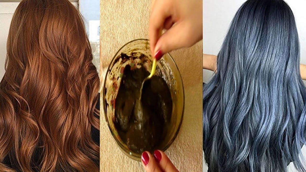 صبغ الشعر الأبيض وتغطية الشيب في 10 دقايق بشكل كامل بمكونات طبيعية