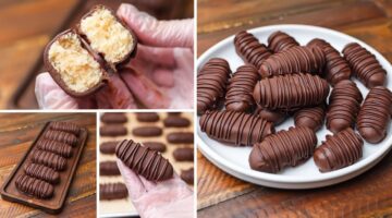 طريقة عمل شوكولاتة باونتي