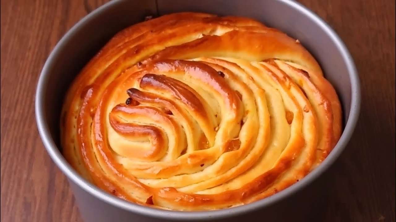 بنصف كوب حليب اعملي فطيرة الدوامة السريعة في دقائق ومن حلاوتها هتعمليها كل يوم