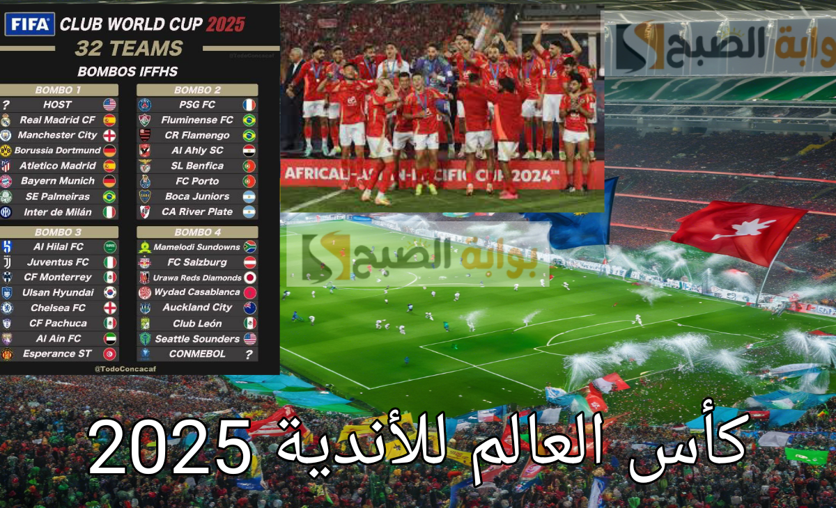 موعد قرعة كأس العالم للأندية 2025 وتردد القنوات الفضائية بالمجان جودة HD