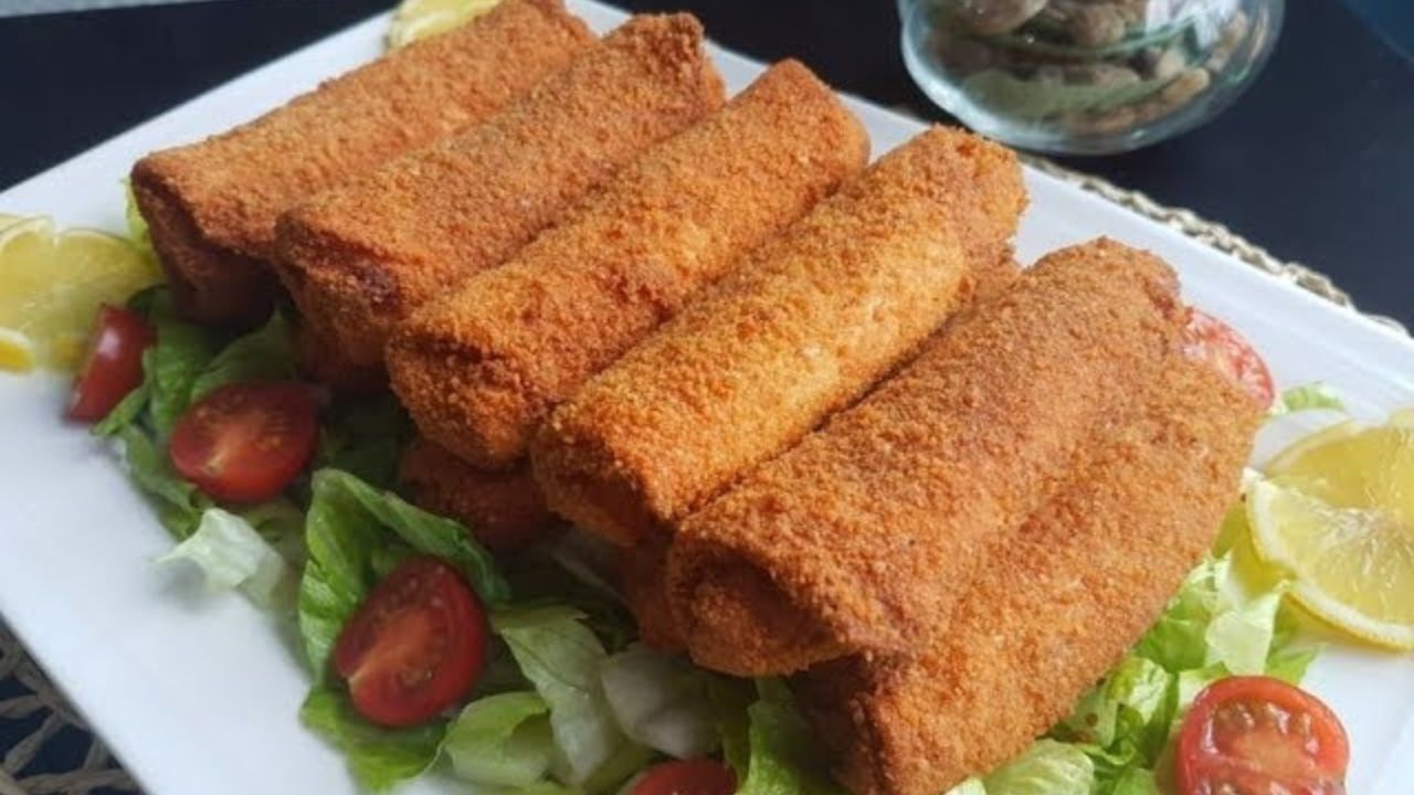 وصفة خطيرة سهلة ولذيذة لعشاء شهي ومميز .. لفائف الدجاج المحشية بالجبن والثوم لوجبة فاخرة بخطوات بسيطة 