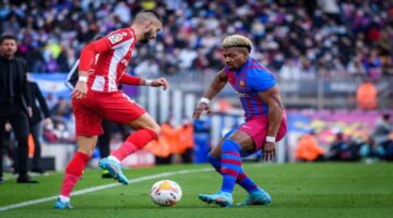 ما هو موعد مباراة برشلونة وأتلتيكو مدريد في الدوري الإسباني والقنوات الناقلة