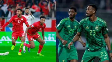 مباراة عمان والسعودية خليجي 26