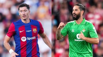 معلق مباراة برشلونة وريال بيتيس في الدوري الإسباني 2024 2025