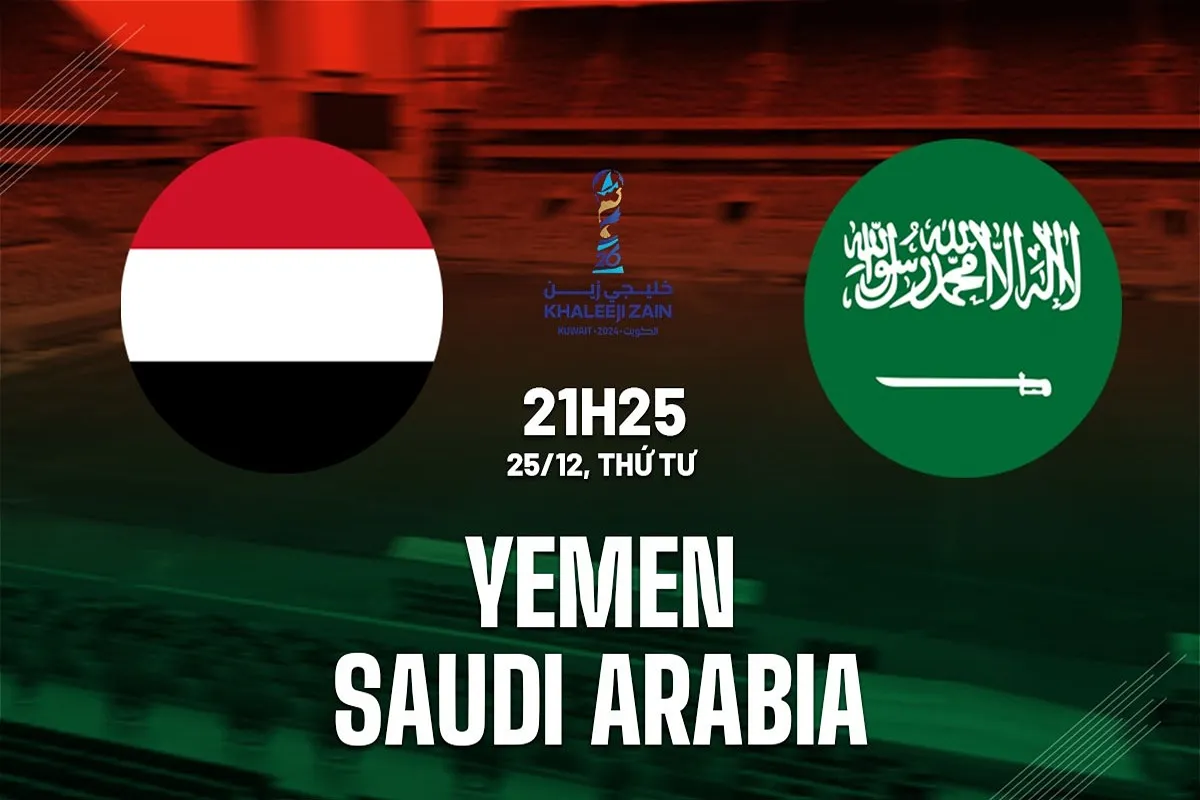 "المواجهة المصيرية".. موعد مباراة السعودية واليمن Yemen vs Saudi Arabia في خليجي 26 والقنوات الناقلة 2 “المواجهة المصيرية”.. موعد مباراة السعودية واليمن Yemen vs Saudi Arabia في خليجي 26 والقنوات الناقلة