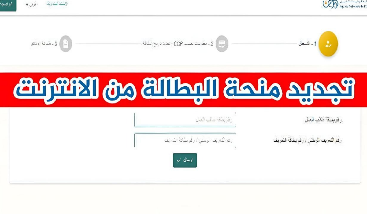 الوكالة الوطنية للتشغيل توضح خطوات تجديد منحة البطالة كل 6 أشهر في الجزائر 2025 الكترونيا anem.dz 5 الوكالة الوطنية للتشغيل توضح خطوات تجديد منحة البطالة كل 6 أشهر في الجزائر 2025 الكترونيا anem.dz