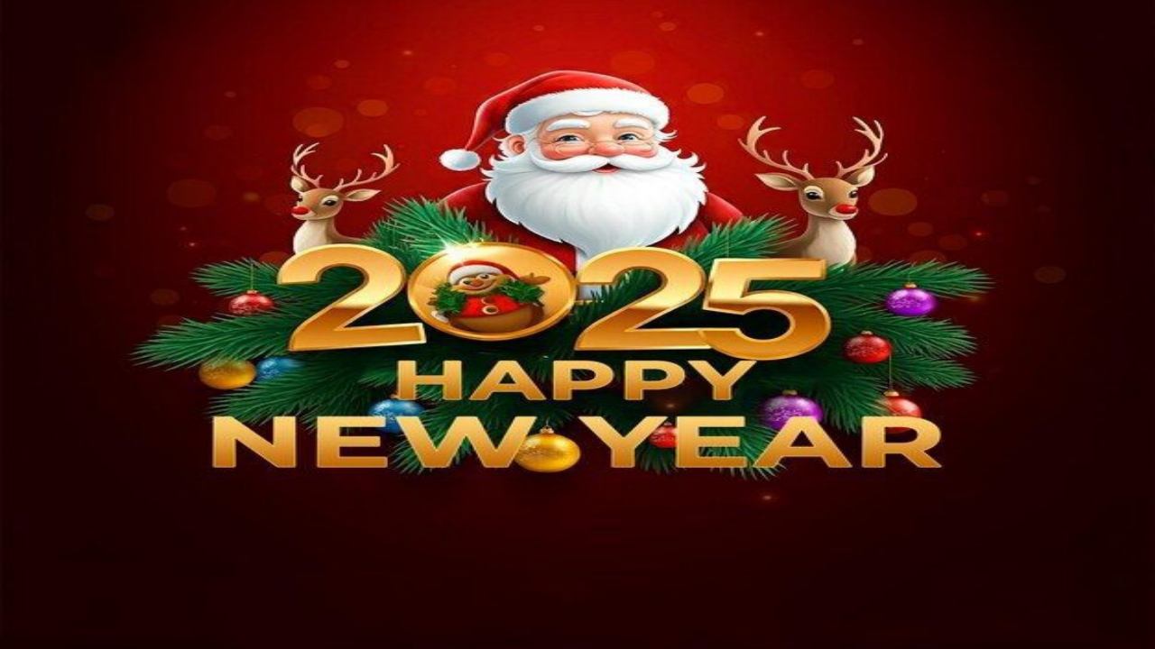 “معايدات مميزة”.. صور تهنئة راس السنة 2025 Happy New Year اجمل ما قيل بمناسبة العام الجديد وتصميم بطاقات مزخرفة