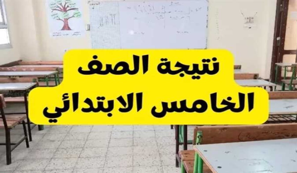 ظهرت الآن رسميًا.. نتيجة الصف الخامس الابتدائي الترم الأول 2025 بمحافظة الجيزة برقم الجلوس من خلال بوابة التعليم الأساسي 5 ظهرت الآن رسميًا.. نتيجة الصف الخامس الابتدائي الترم الأول 2025 بمحافظة الجيزة برقم الجلوس من خلال بوابة التعليم الأساسي