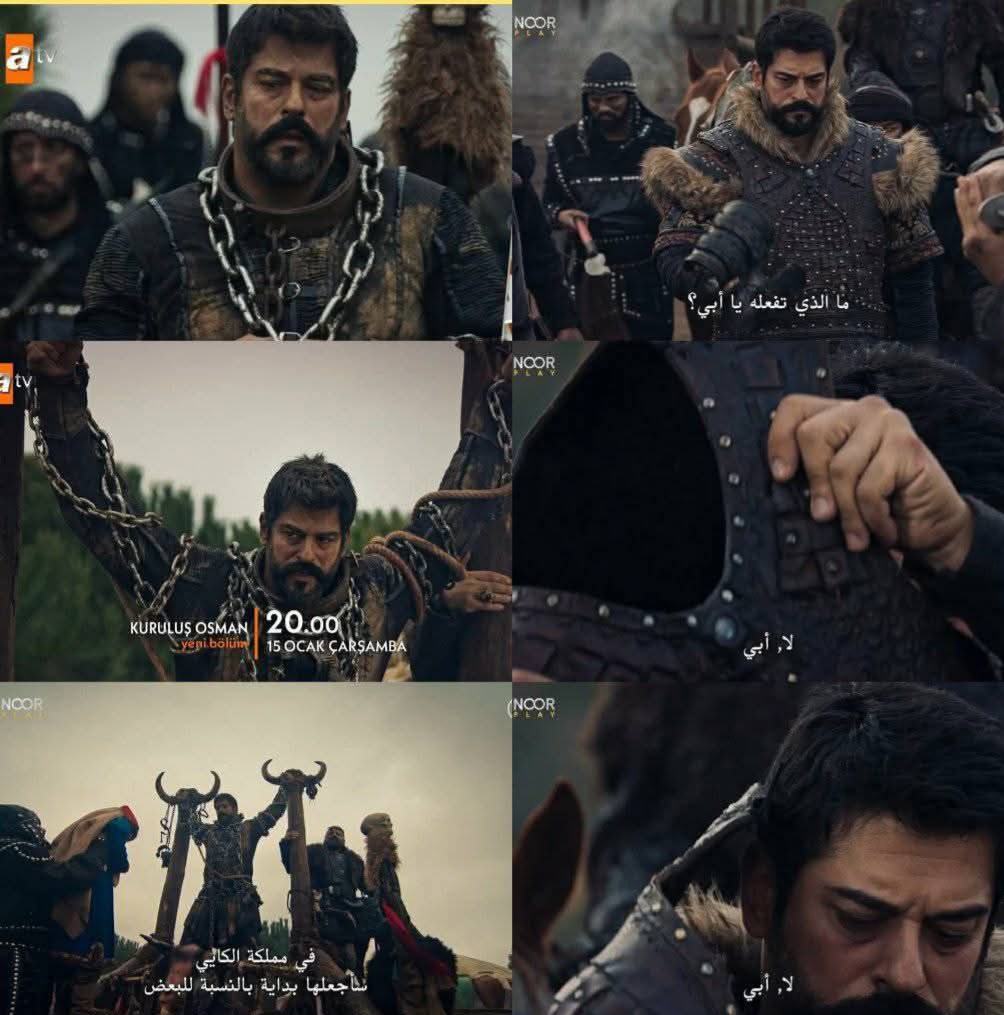 ملخص أحداث مسلسل قيامة عثمان الحلقة 177.. كواليس أسر عثمان وهجوم بالا على بيجوم ومصير أورهان 2 ملخص أحداث مسلسل قيامة عثمان الحلقة 177.. كواليس أسر عثمان وهجوم بالا على بيجوم ومصير أورهان