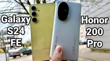 Galaxy S24 FE مع HONOR 200 Pro