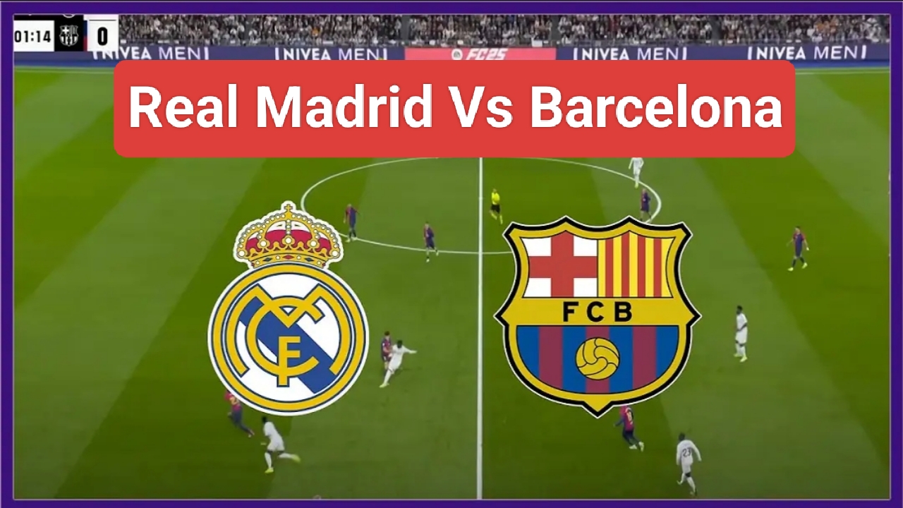 “Real Madrid vs Barcelona”.. القنوات المفتوحة ماتش ريال مدريد وبرشلونة اليوم في نهائي السوبر الاسباني