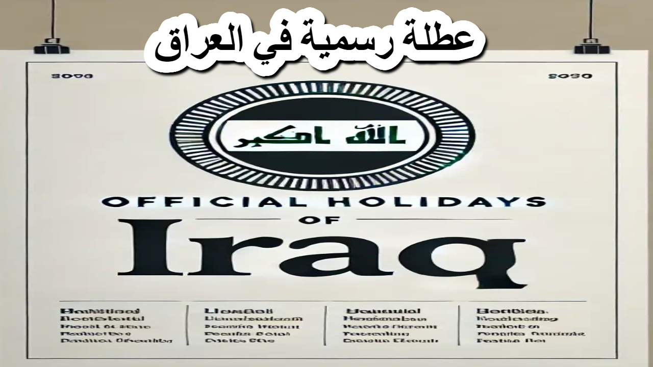 عطلة رسمية غدا في العراق لهذه المحافظة وشمل القرار كافة الدوائر والمؤسسات الحكومية